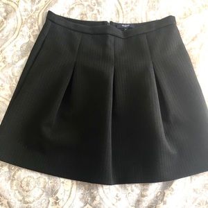 Madewell black a line skirt. Like new